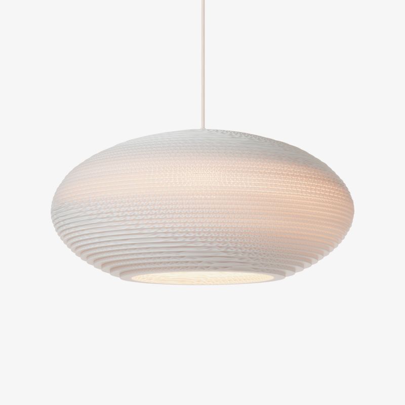 Scraplights Disc 16 / 20 / 24 Pendant lamp White Graypants
